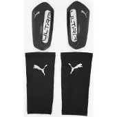 Puma Schienbeinschoner - ULTRA Light - Schwarz/Silber - - S - Small - Schienbeinschoner