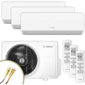 Bosch Multisplit Klimaanlage Set | Climate 5000 M | 3x2,6 kW | Quick-Connect
