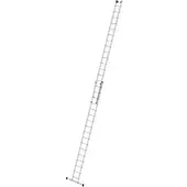 MUNK Günzburger Steigtechnik MUNK Schiebeleiter mit Traverse 2x17 Sprossen