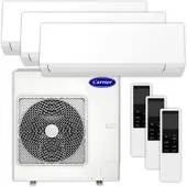 Carrier Multisplit Klimaanlage Set | High Line | weiß | 3x2,5 kW