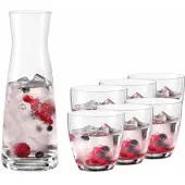 Bohemia Cristal LIBERA Wasserglas Saftset 7-tlg. - A