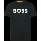 BOSS T-Shirt aus Baumwoll-Jersey mit großem Logo-Print Grösse XL
