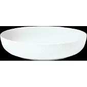 Lyngby Porcelæn - Rhombe Weiß Servierschale - Ø28.5 cm