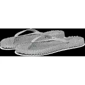 Ilse jacobsen Flip Flops Cheerful 71 Silber Damen-Schuhgröße 38