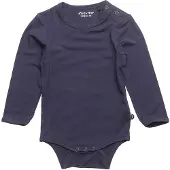 Minymo Body l/ä - Bambus - Navy - - 1 Jahr (80) - Body L/Ä