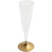 SANTEX 10 Mehrweggläser Easy Sektflöten + Stiele-MID Sektglas Spritzglas 140 ml