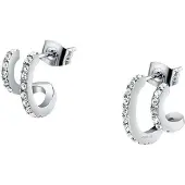Morellato - Stylish hoop earrings with Creole crystals SAUP16