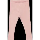 Minymo Kinder Leggings "Leggings Rib" in Rosa | Gr.: 86
