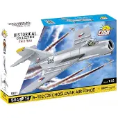 Cobi Klocki Cobi COBI 5821 Historical Collection Cold War Cold War Fighter Plane S-102 Czechoslovak Air Force 504 pads