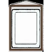 MOEBE Frame A4 Smoked Oak - , Holz, Glas