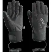 Picture Organic Clothing - Wasserdichte und atmungsaktive Handschuhe - Kakisa Gloves Black für Damen - Größe 9 - schwarz