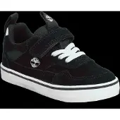 Timberland Kleinkind Stone Jump Low Klettverschluss Sneaker Black Wildleder-Schuhgröße 28