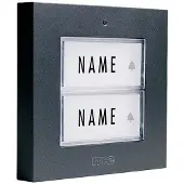 M-E Modern-Electronics m e modern electronics Funkklingel Sender mit Namensschild