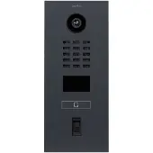 DoorBird D2101FV, Schwarz, IP65, Edelstahl, Tasten, Senkrecht, Outdoor