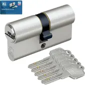 Basi - V55 - Profil-Doppelzylinder - 30/40 mm - Verschiedenschließend