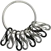 Nite Ize Schlüsselring mit Karabiner Bi