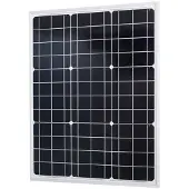 Phaesun Monokristalline Solarmodul Sun Plus 50 S, 12 V, 50 W