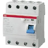 ABB F204A-25/0.03 FI-Schutzschalter 4P, Typ A, 25A, 30mA 2CSF204101R1250 F204A25003