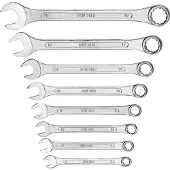Kwb 49460390 Maulschlüssel-Set, 8-teilig, Chrom-Vanadium-Stahl