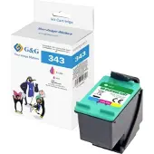 G&G Druckerpatrone Kompatibel GP-H343CMY
