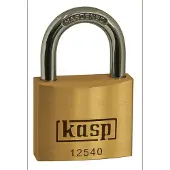 Kasp K12530A1 Hængelås 30 mm Identiske Gyldengul Nøglelås