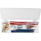 Velleman WJW140, Blau, Grün, Grau, Orange, Rot, Weiß, Gelb, Kupfer, PVC, 12,5 cm, 2,5 mm, 140 Stück(e)