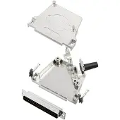 TRU COMPONENTS TCD45ZF37DBPK 7709356 D-SUB Stiftleisten-Set 45 ° Polzahl: 37 Lötkelch 1 St.