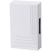 Heidemann 70601 Dørklokke 230 V (max) 82 dBA Klar hvid