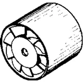 Wallair Mt-125 Kanalventilator