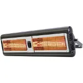 Tansun Sorrento Double IP 2x1500W Infrarotheizung #103611 #103612 #103613 #10361 (Farbe: RAL 9005 Tiefschwarz)