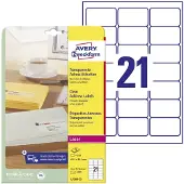 Avery-Zweckform L7560-25 Druckeretikett Transparent