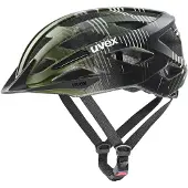 Uvex Air wing 2 cc, Schwarz, Grün, Helm, Unisex, Erwachsener, Fahrradfahren, 50-54 cm