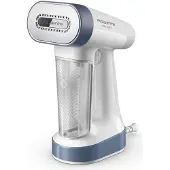 Rowenta Pure Force 2-in-1 DR8722, Tragbare Dampfbürste, 0,18 l, 12 min, Weiß, Blau, 35 g/min, 90 g/min