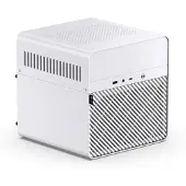Jonsbo N2, Cube, PC, Weiß, ITX, Aluminium, Stahl, Heimbüro