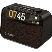 Pure Moment Charge, Tragbar, Analog, 87,5 - 108 MHz, 174 - 240 kHz, 11,9 cm (4.7"), Schwarz