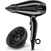 BaByliss Compact Pro 2400, AC, 34,4 m/s, Schwarz, Einfarbig, Hängeschlaufe, 2,8 m