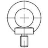 Toolcraft 109379 Ringschrauben M36 DIN 580 Stahl galvanisch verzinkt 1 St.