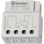 Finder Interposing relay , 12A 1 NO, 12vac
