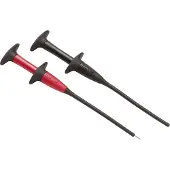 Fluke Sicherheits-Prüfspitzen-Set Steckanschluss 4 mm CAT III 1000 V, CAT IV 600 V Schwarz, Rot AC28