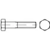 Toolcraft TO-5397606 Sechskantschraube M24 90 mm Außensechskant 10 St.