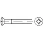 Toolcraft TO-5376483 Linsensenkschrauben M3 35 mm Kreuzschlitz Phillips Edelstahl A2 500 St.