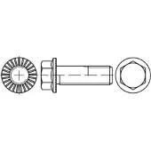 Toolcraft TO-5444553 Sechskantschraube M16 25 mm Außensechskant 88913 50 St.