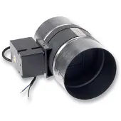 Schabus Zuluftklappe elektrisch ?150 mm (mit Servomotor) Energiespar-Klappe