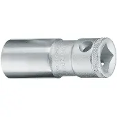 Gedore 54 Zündkerzeneinsatz mit Haltefeder 16 mm 1/2"