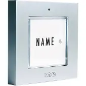 M-E Modern-Electronics m e modern electronics Funkklingel Sender mit Namensschild