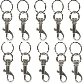 Basi Schlüssel-Karabiner 8120-9200 4026434003956 Silber 10 St./Pack. 10 St.
