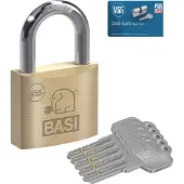 Basi VB5090-0050 Vorhängeschloss 50 mm verschieden schliessend
