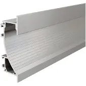 Deko-light 975491 Einbauprofil Trockenbau-Profil, Wandvoute EL-02-12 , Silber-matt