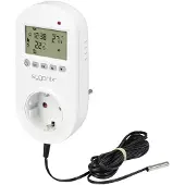 Sygonix SY-5372566 Universalthermostat Zwischenstecker Wochenprogramm 1 St.