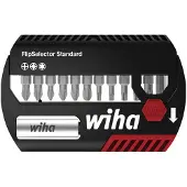 Wiha Bit Set FlipSelector Standard 25 mm Pozidriv, TORX 13-tlg. 1/4" (39040)